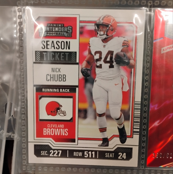 Nick Chubb Card Collection - Picture 6 of 15